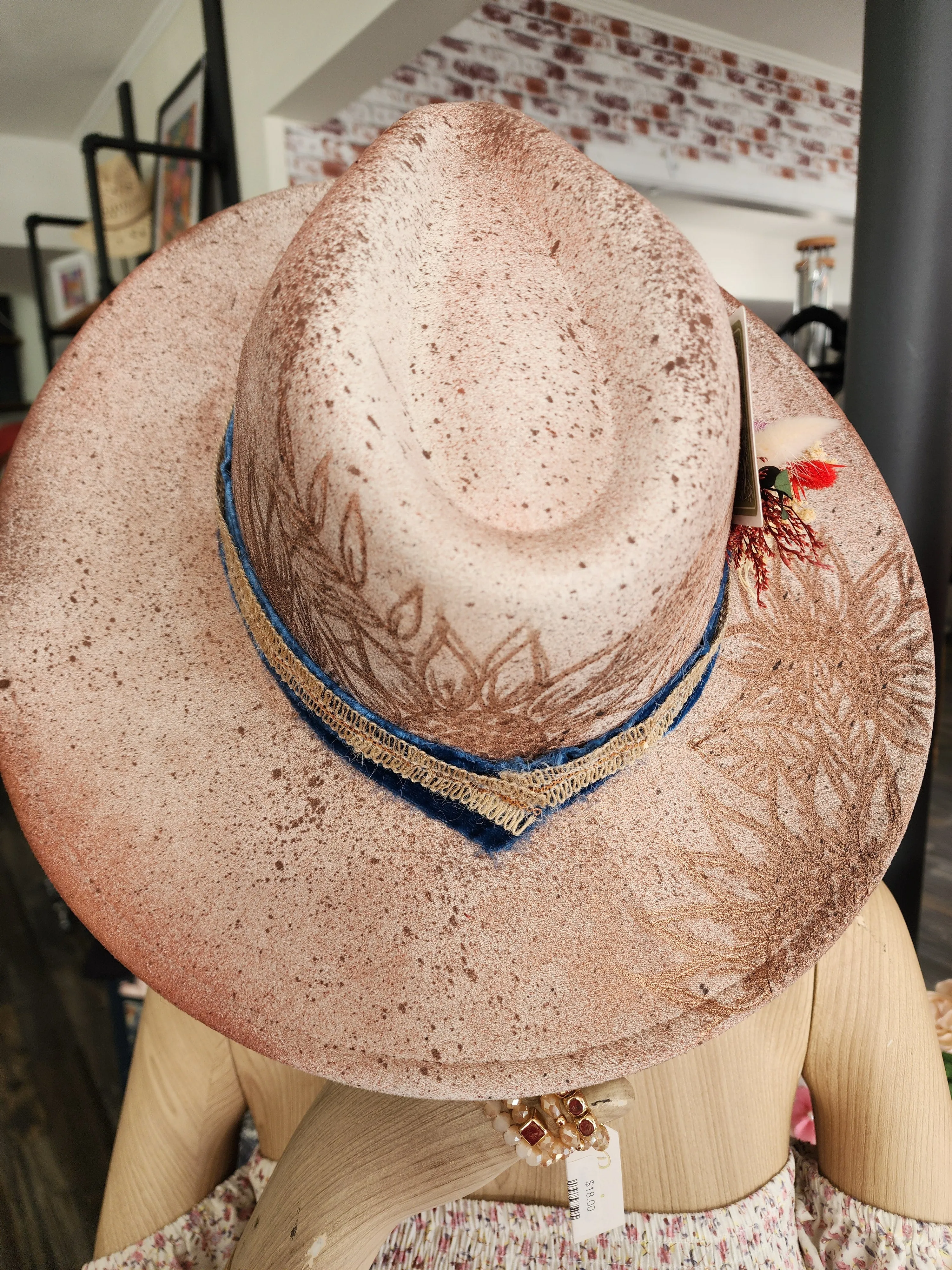 Light Brown with Sunflower