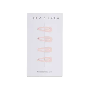 LIGHT PINK SMALL HAIR CLIPS