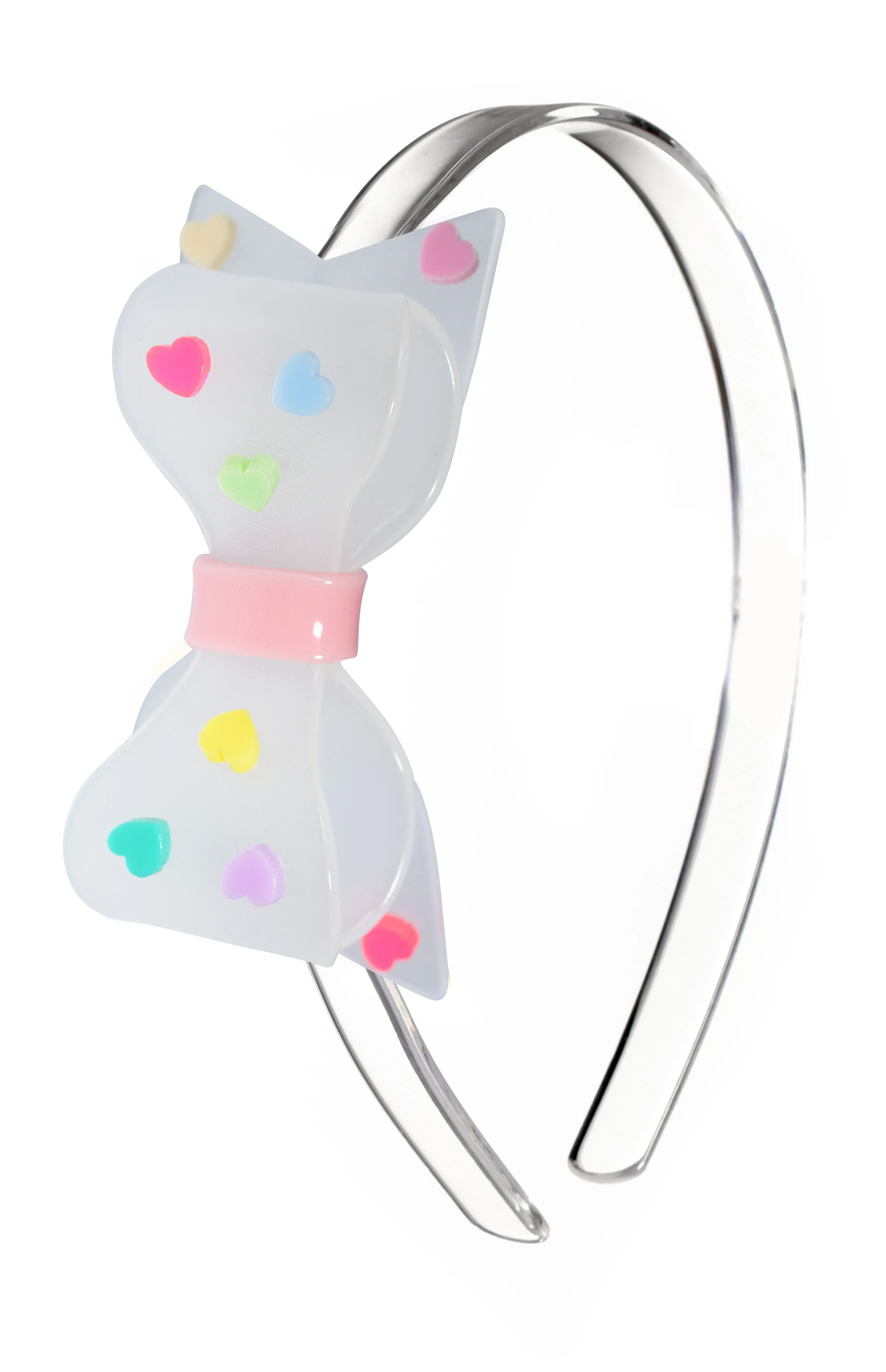 Lilies & Roses Bow Print Headband