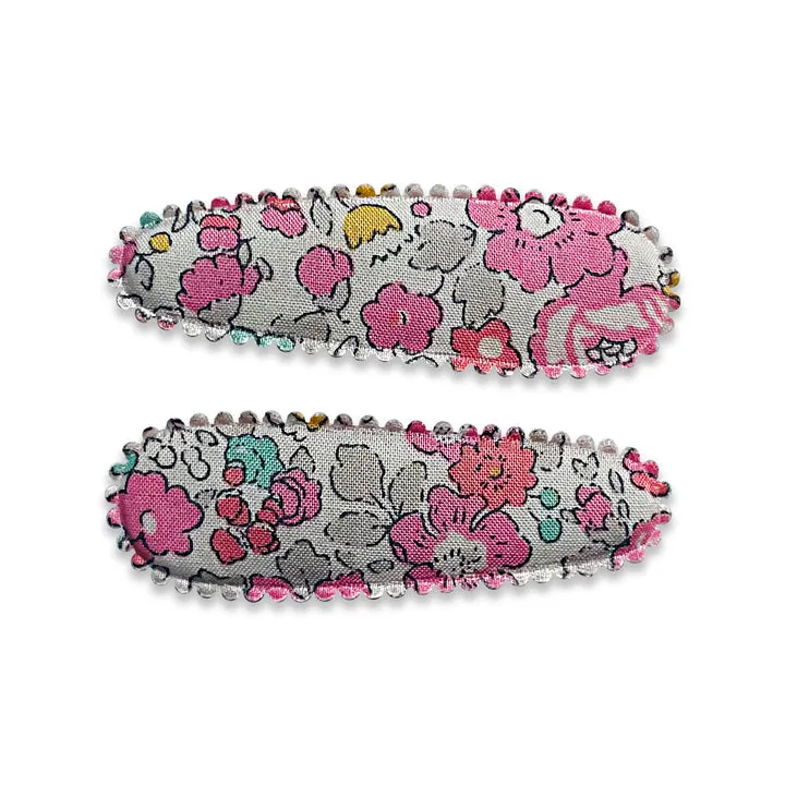 Little Mabel Floral Baby Hair Clip Set