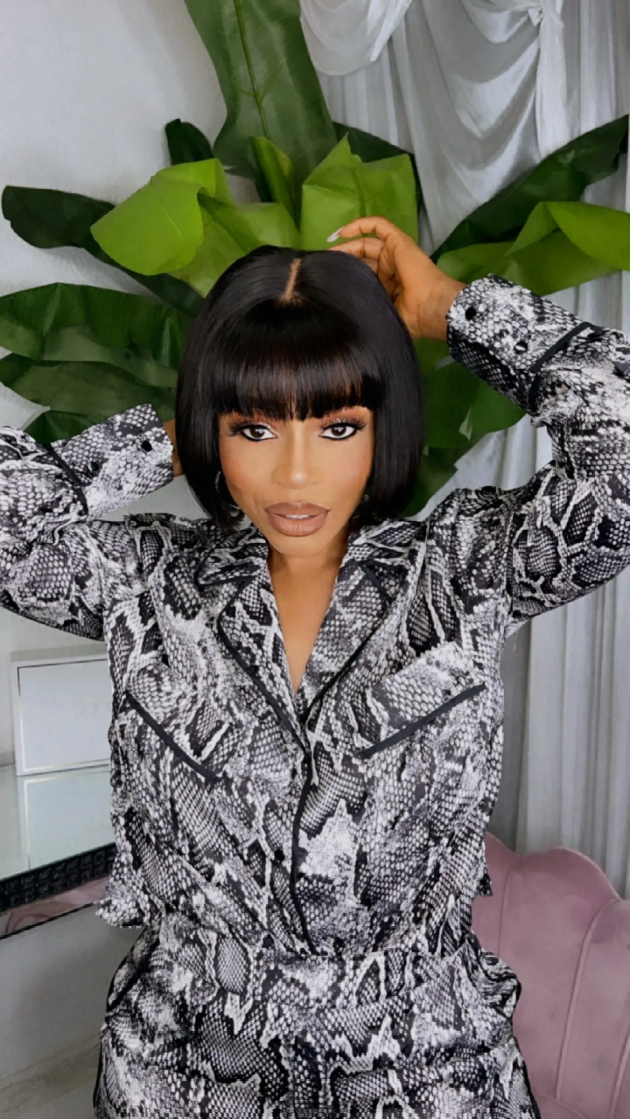 Lori - Straight Fringe Bob