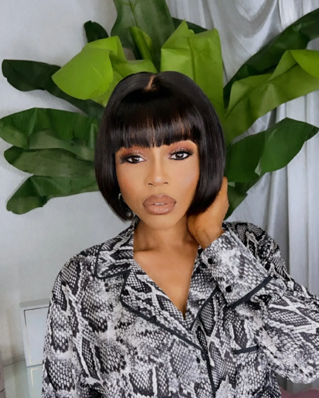 Lori - Straight Fringe Bob