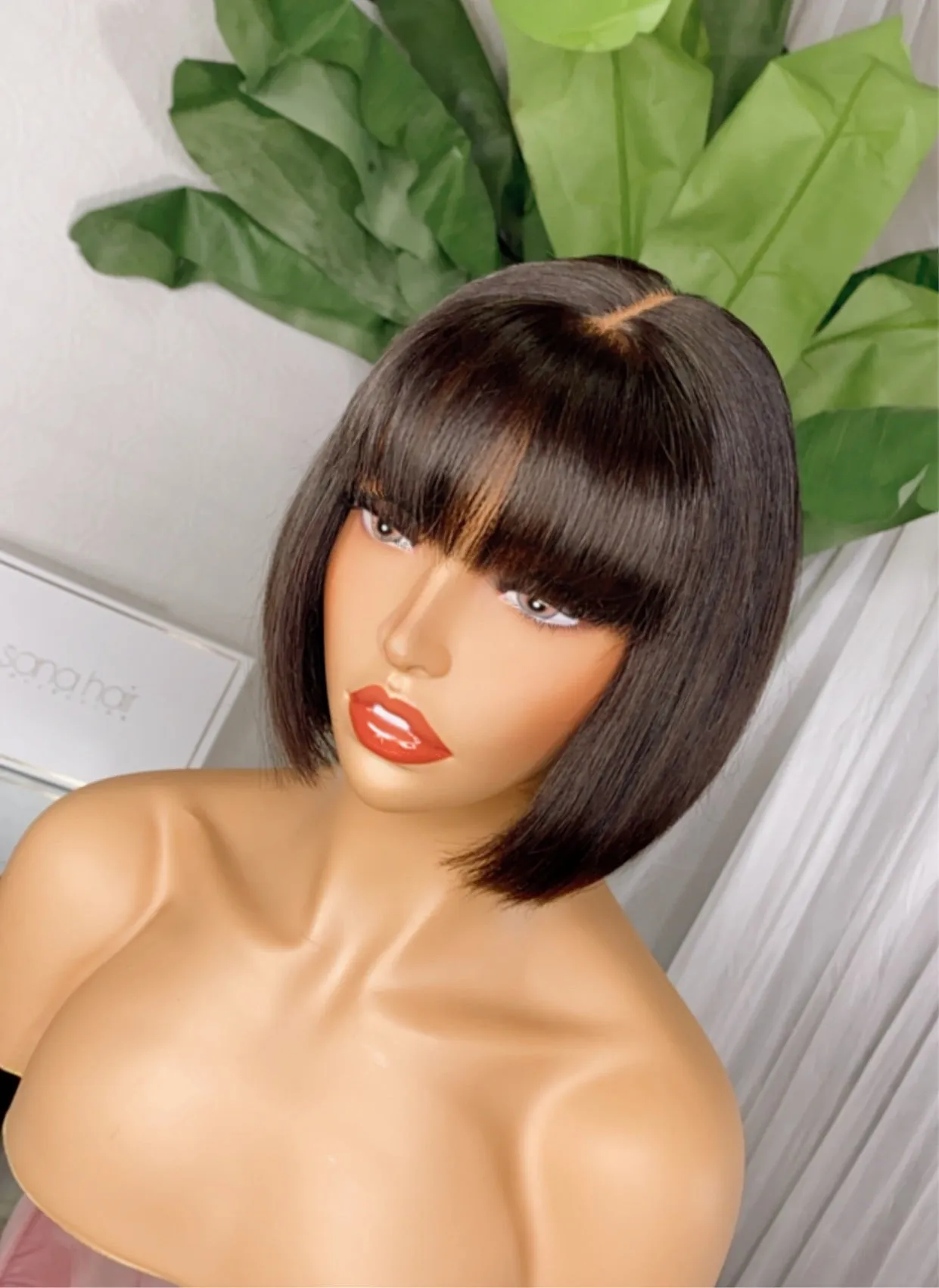 Lori - Straight Fringe Bob