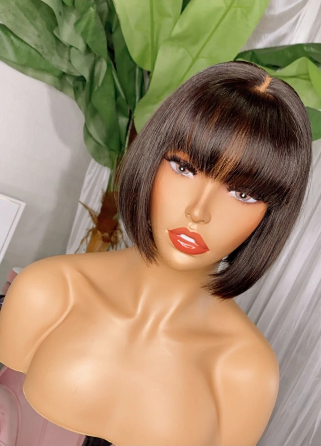 Lori - Straight Fringe Bob