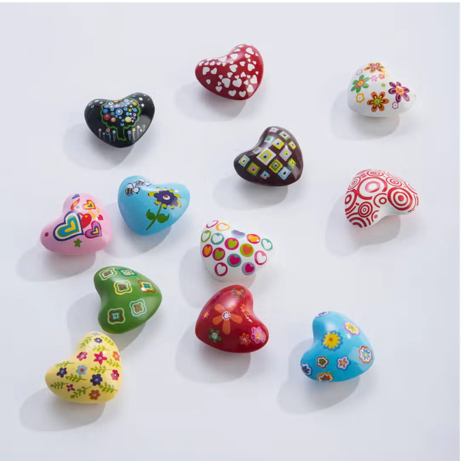 Mandala Chime Hearts