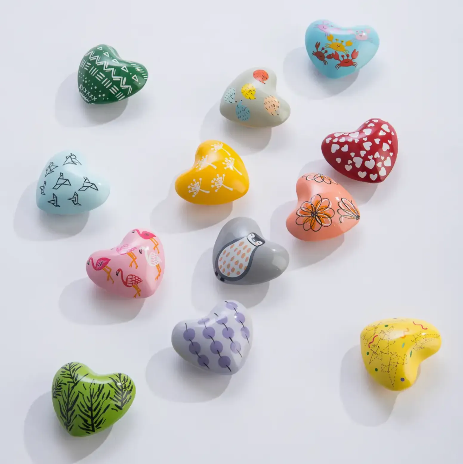 Mandala Chime Hearts