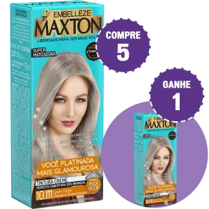 Maxton Blonde Platinum Blonde Gray Gray Super Intense