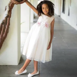 Maya Dress - Vintage Ivory