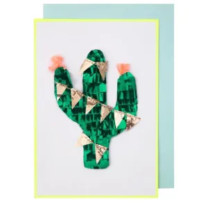 Meri Meri Piñata Cactus Card