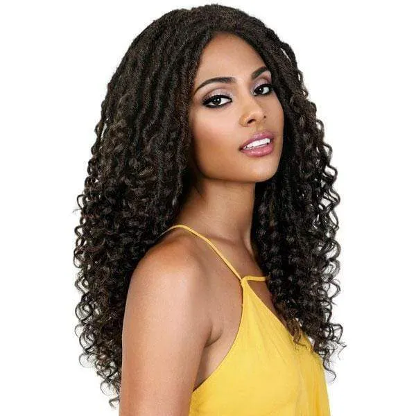 Motown Tress Synthetic Boho Loc Braid Lace Front Wig - L BOHO 22 - Clearance