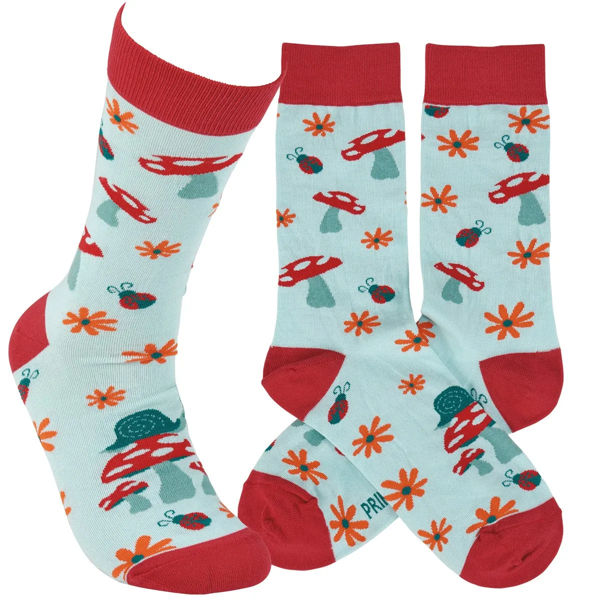 Mushroom Socks
