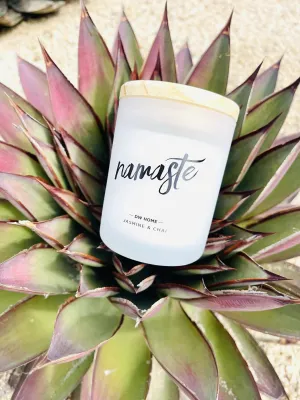 NAMASTE JASMINE & CHAI MINI CANDLE