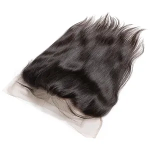Natural Color Brazilian Hair Straight Texture HD Lace 13x4 Lace Frontal LLB01