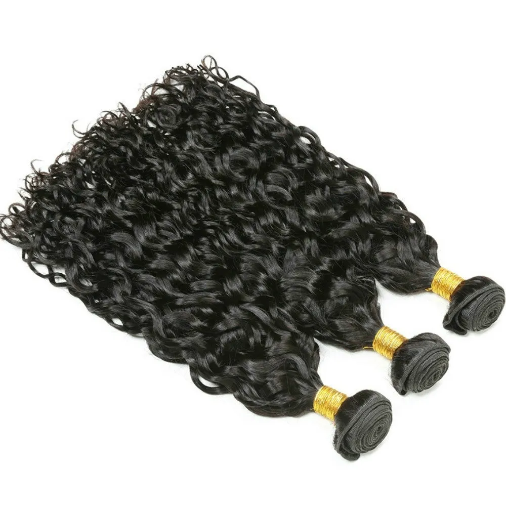 Natural Wave 100% Unprocessed Brazilian 3 Bundles Human Hair