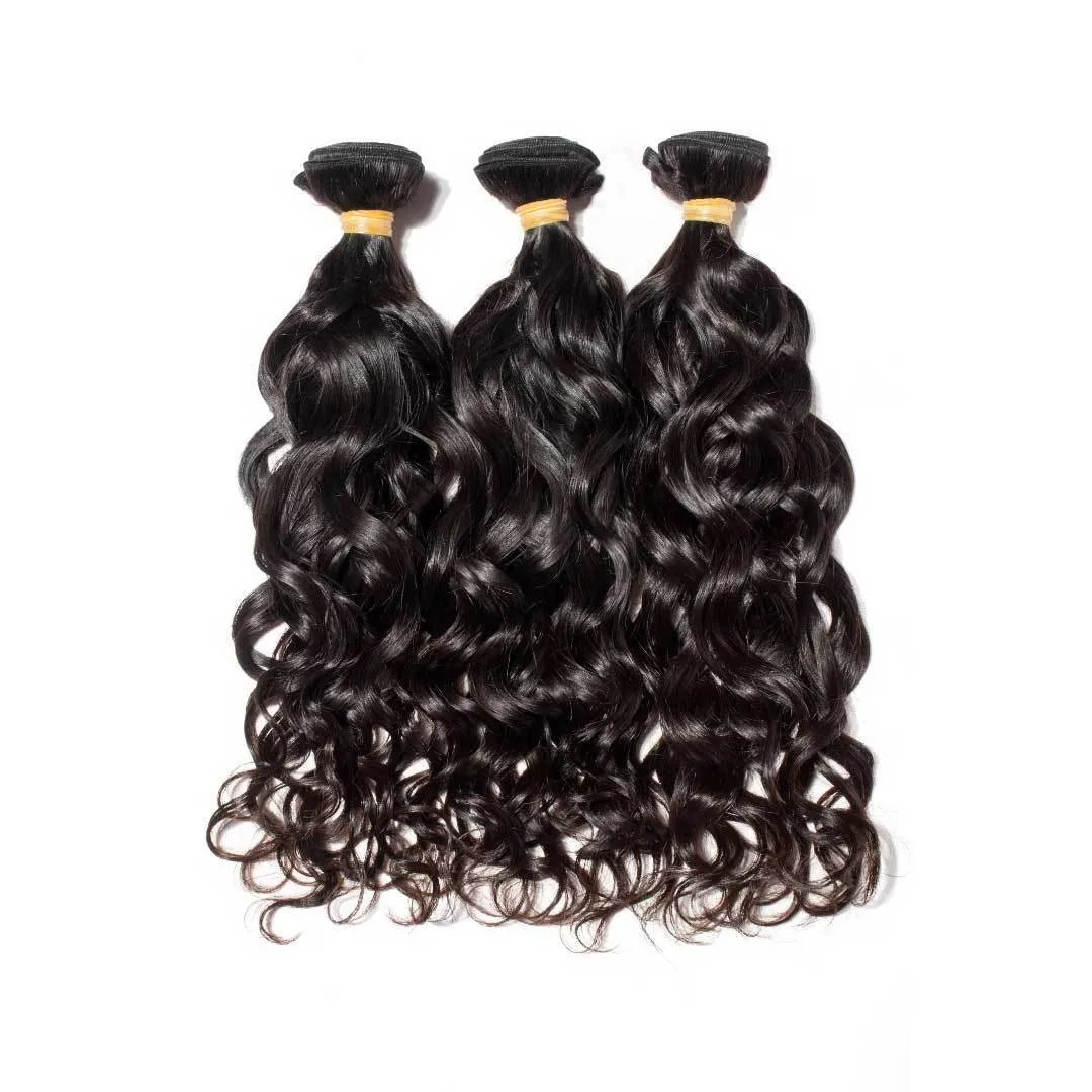 Natural Wave Hair 3 Bundle Deal Natural Black