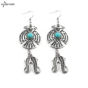 Navajo Eagle Earrings