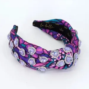Night Garden Hearts Headband