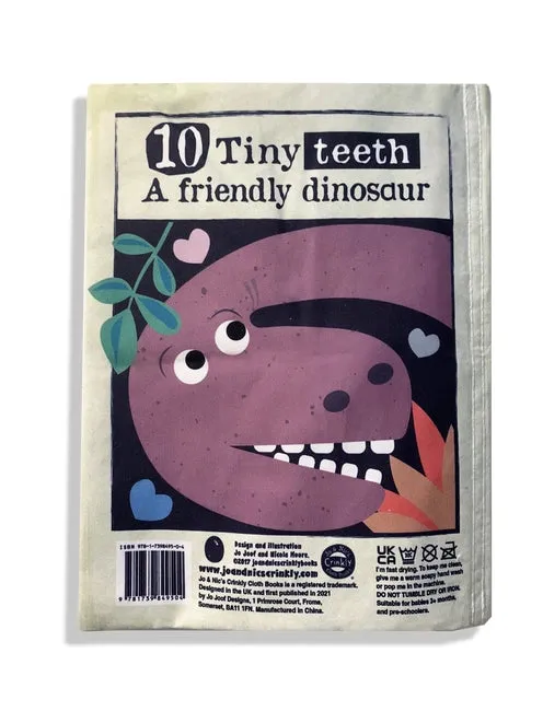 Nursery Times Crinkle Newspaper - Dinosaur Count