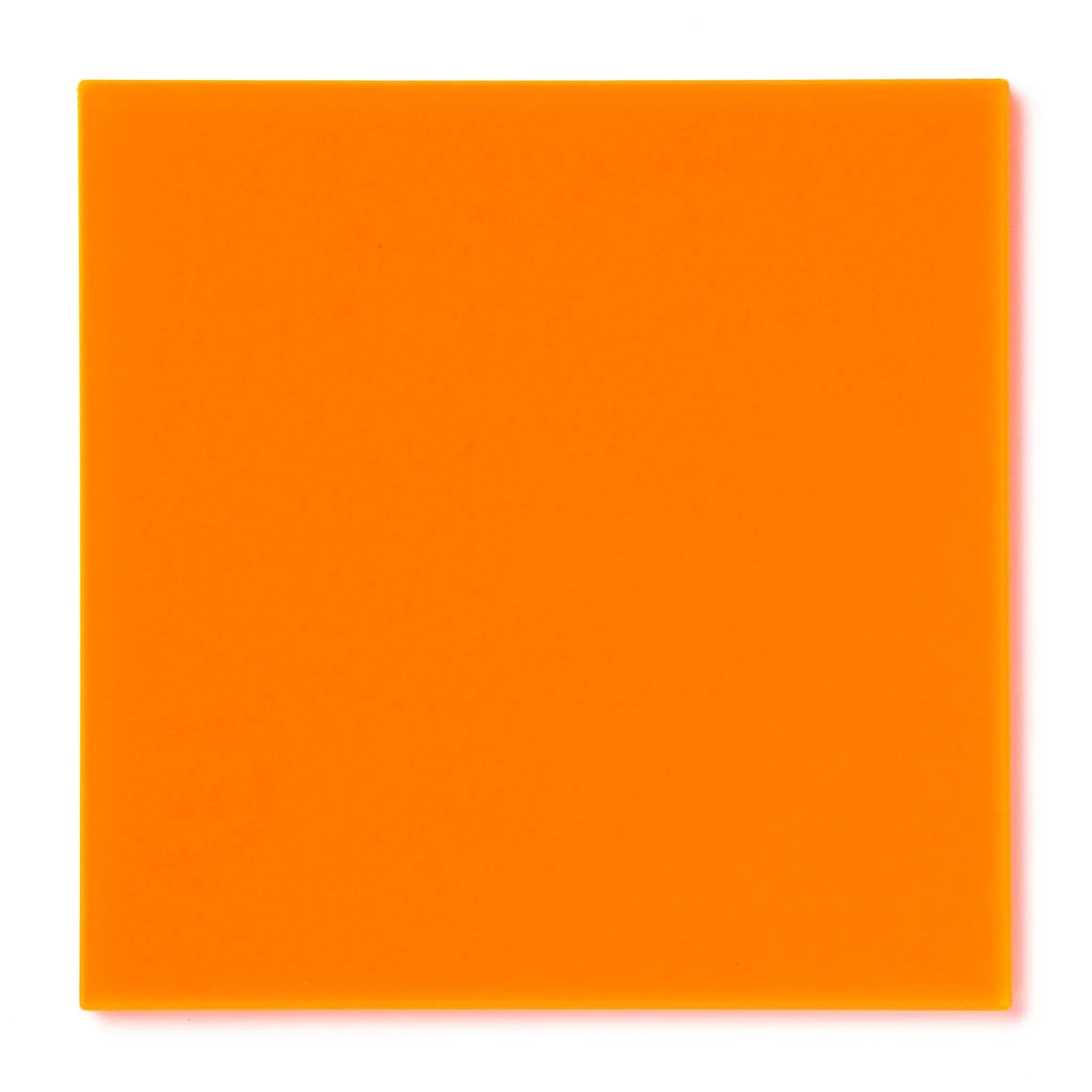 Orange Fluorescent Acrylic Sheet