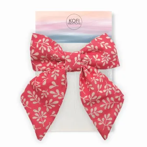 Orchid Whispers - Sailor Hair Bow