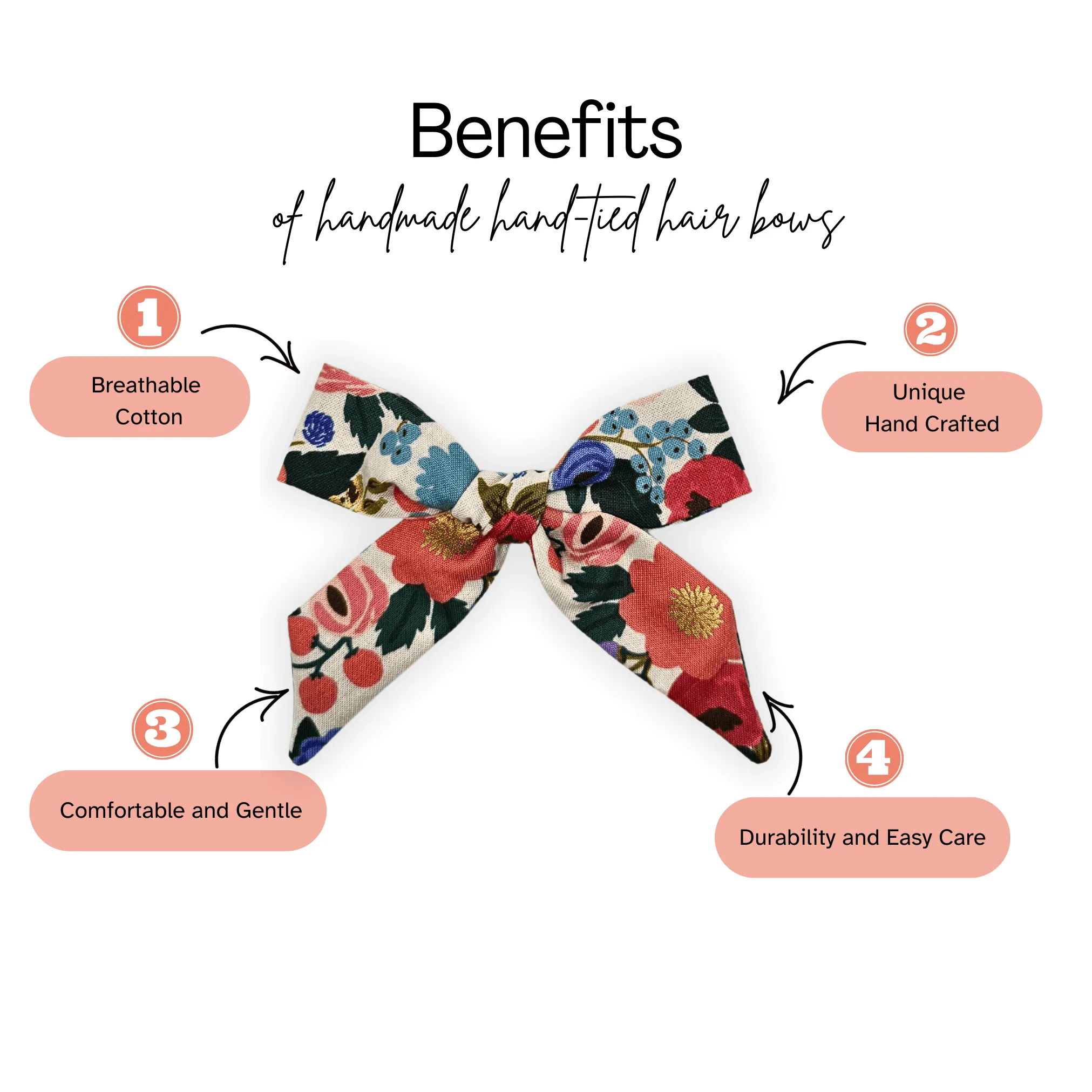 Orchid Whispers - Sailor Hair Bow