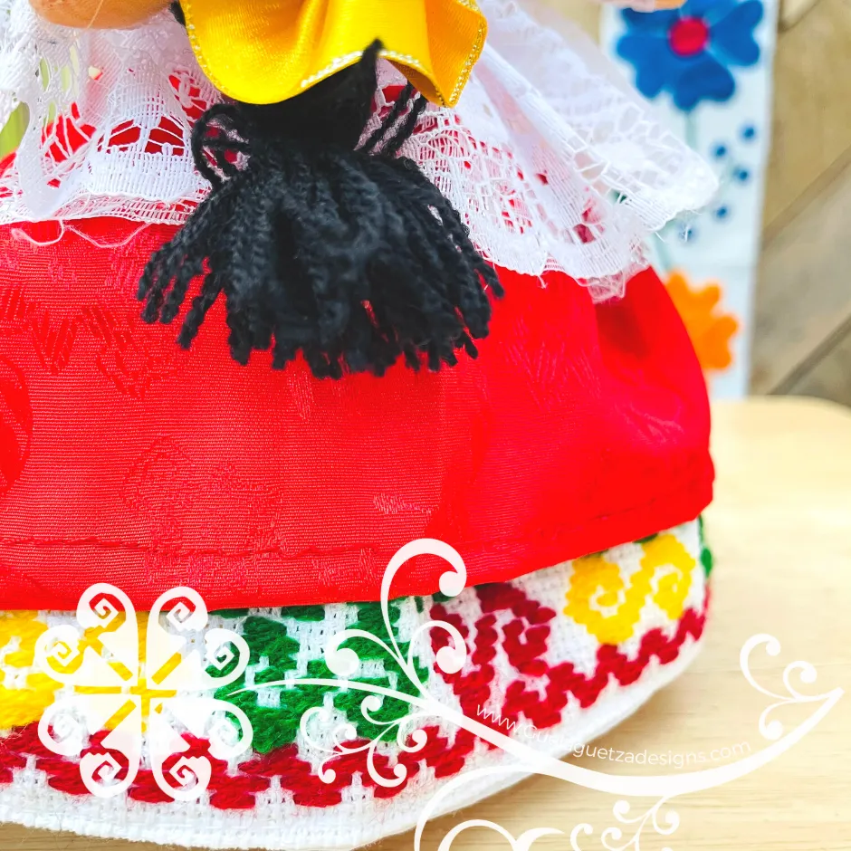 Panchita Mexican Otomi Doll - Fina