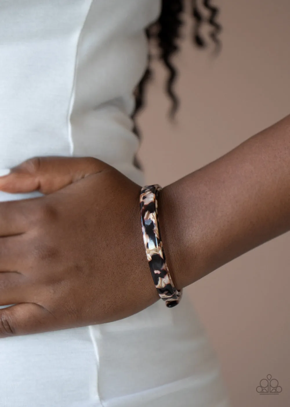 Paparazzi In The HAUTE Zone Bracelet Brown