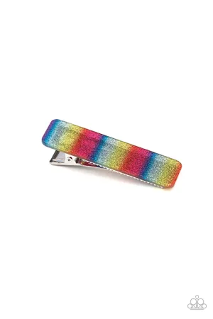 Paparazzi Stellar Rainbows Hair Clip Multi