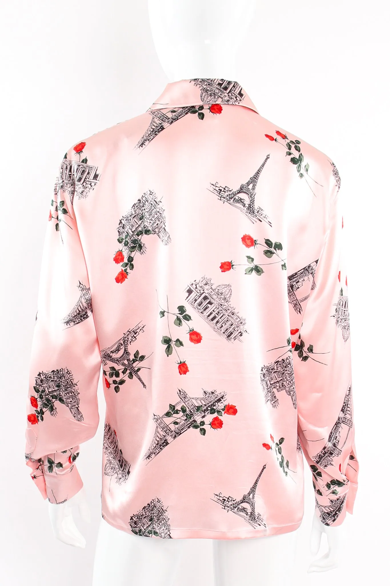 Paris Rose Silk Shirt