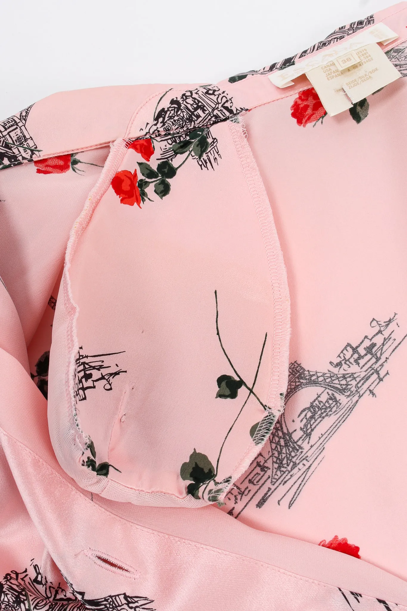 Paris Rose Silk Shirt