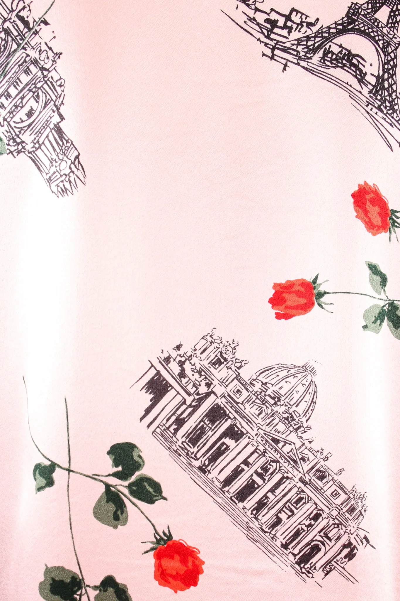 Paris Rose Silk Shirt