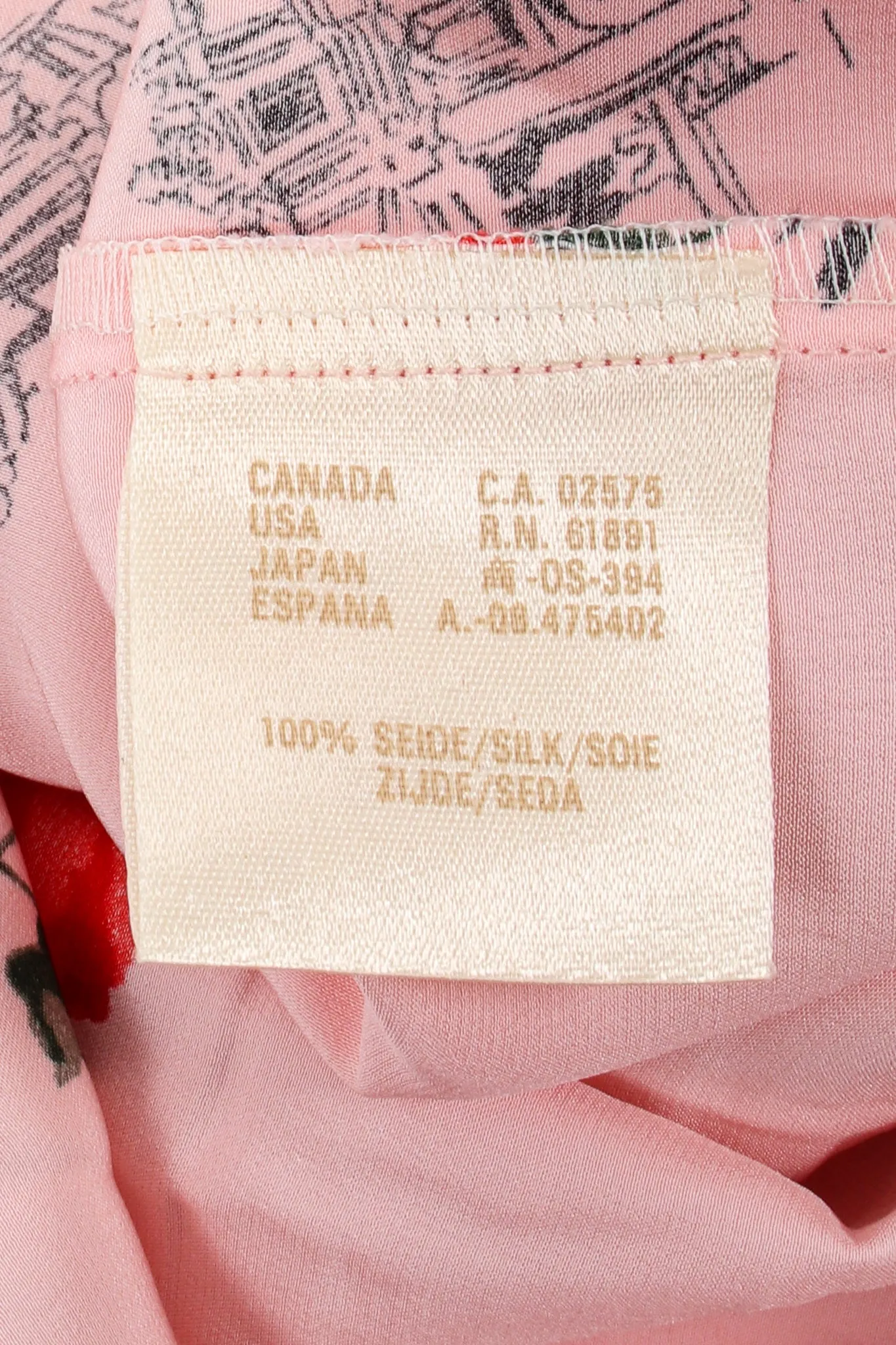 Paris Rose Silk Shirt