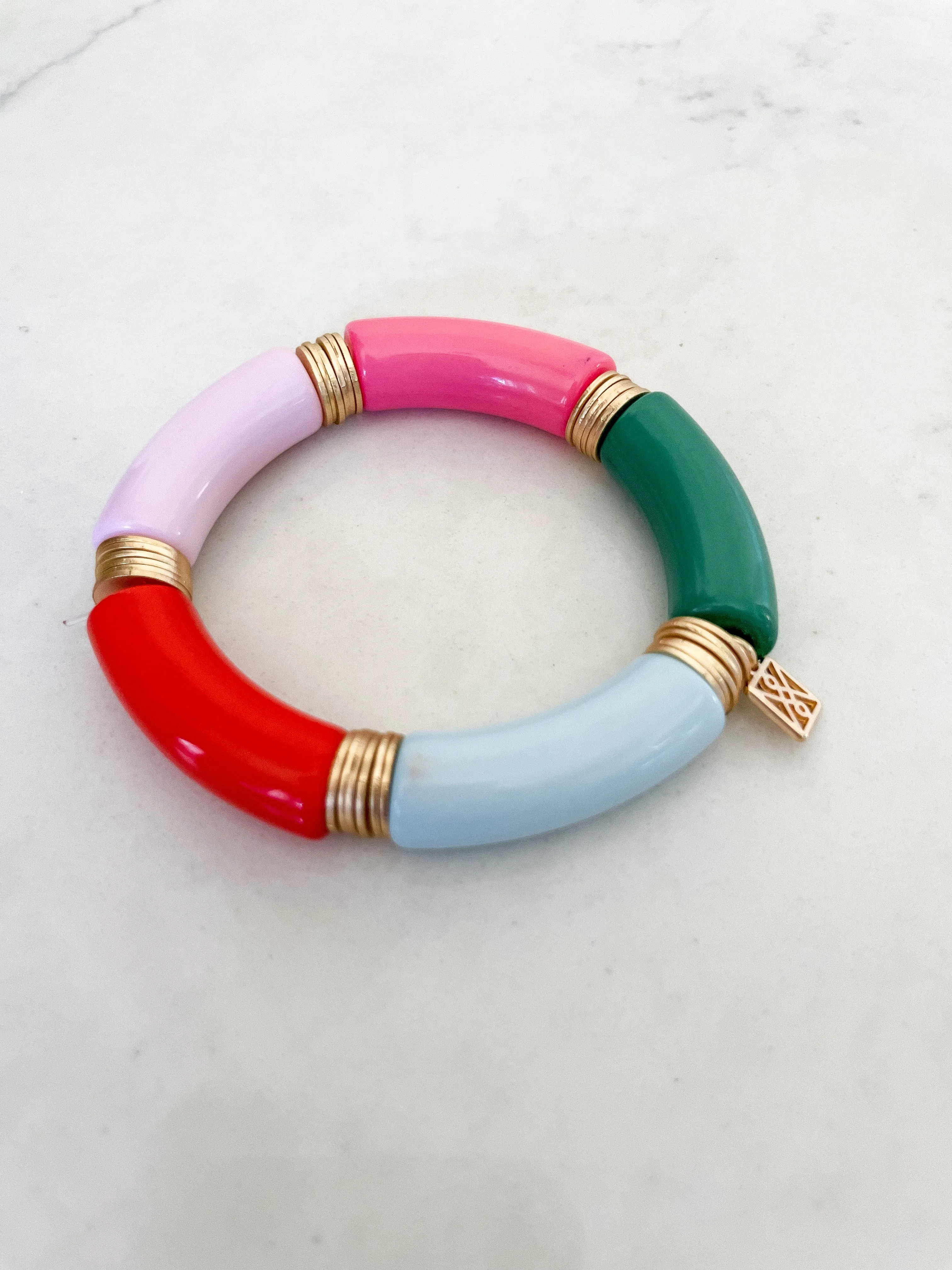 Pastel Collection Bamboo Bracelets