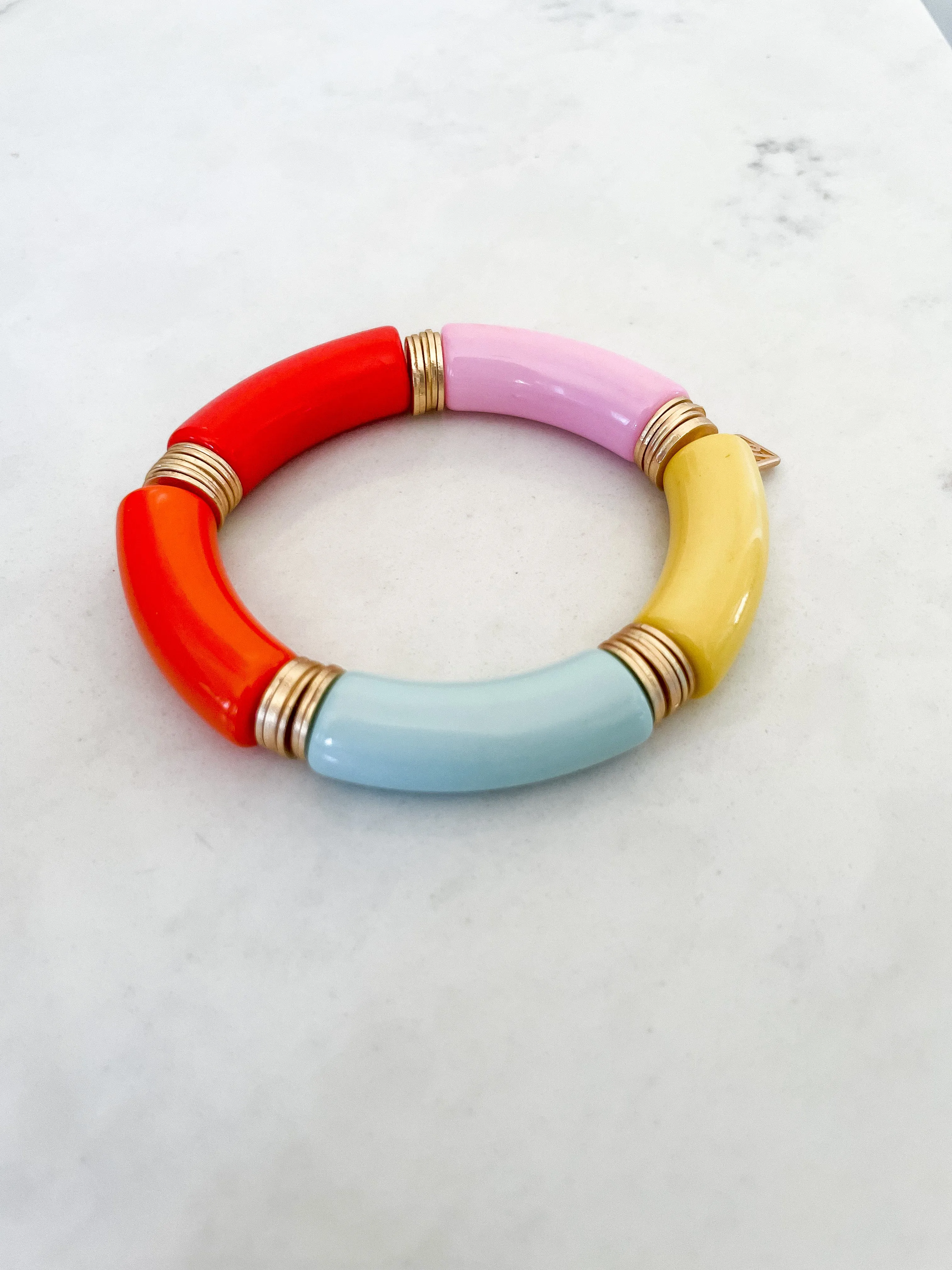 Pastel Collection Bamboo Bracelets