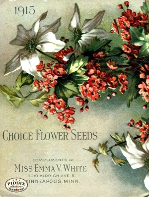 PDXC1528 -- Flower Seed Catalogs