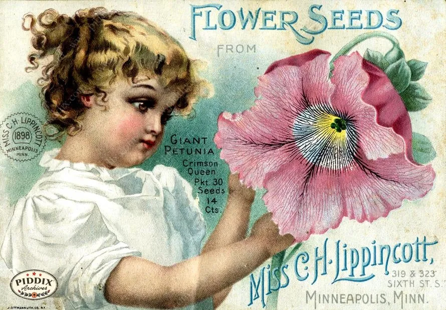PDXC1545 -- Flower Seed Catalogs