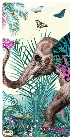 PDXC18213d_tray -- Menagerie Tray Elephant Butterfly