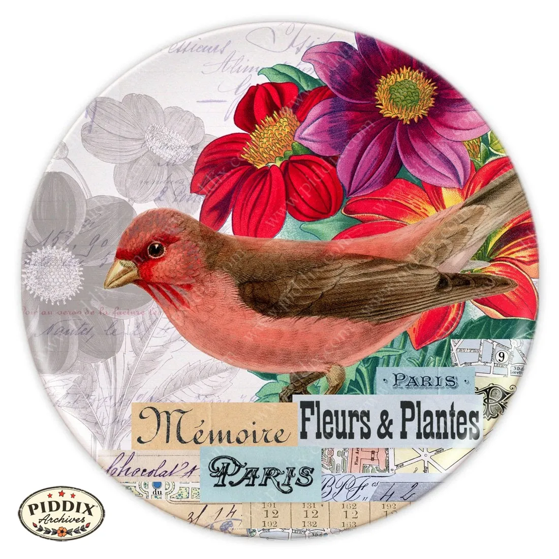PDXC19118 -- Mockup Paris Love Birds