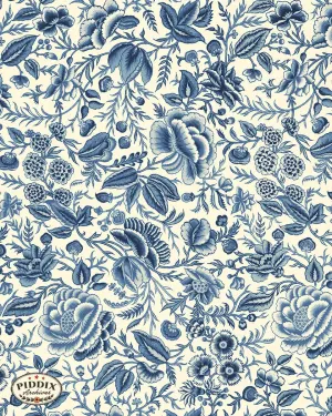 PDXC23980a -- Toile Flowers and Leaves