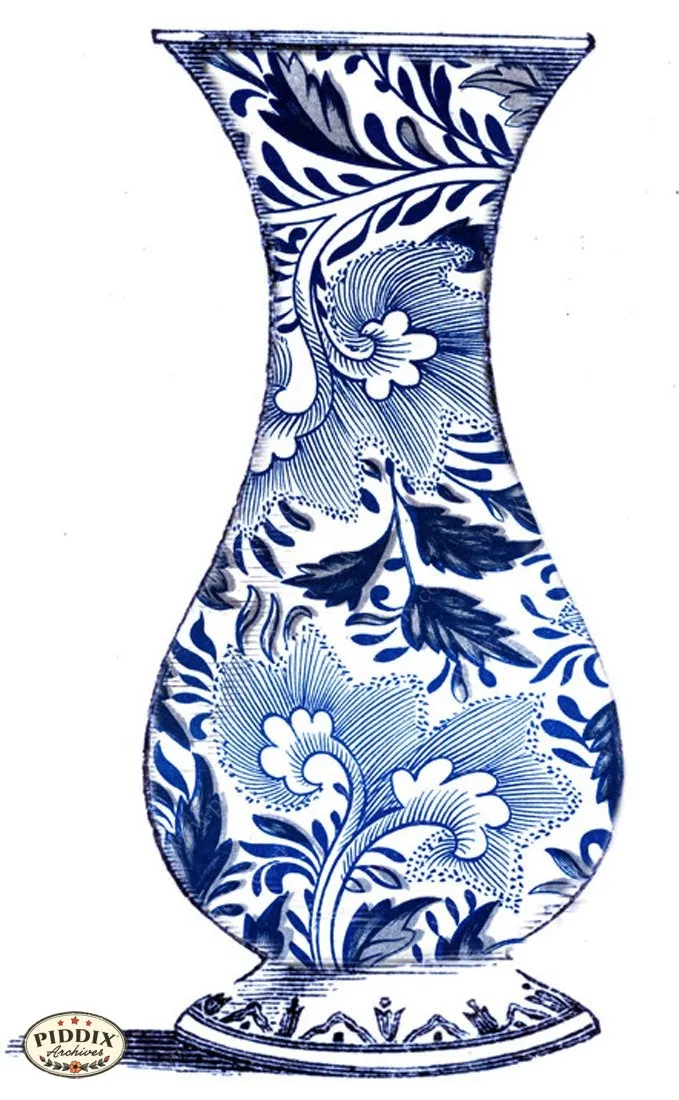PDXC6348c -- Chinoiserie Vases
