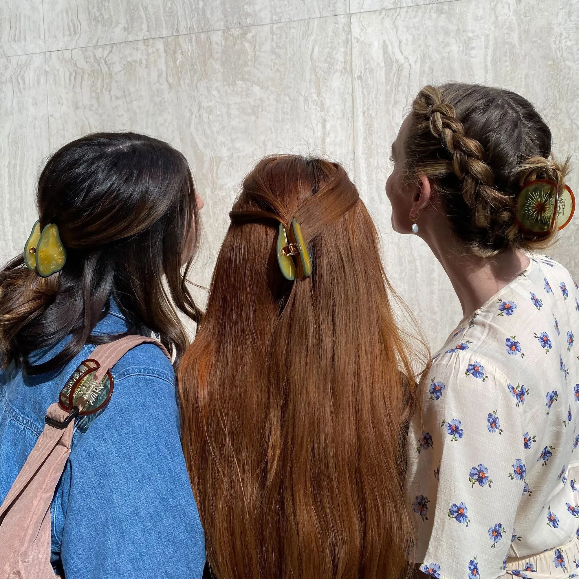 Pear Hair Clip