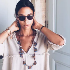 Pedrera Long Boho Necklace
