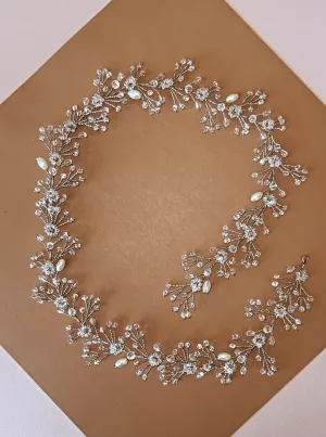 PERLE Swarovski Hair Vine