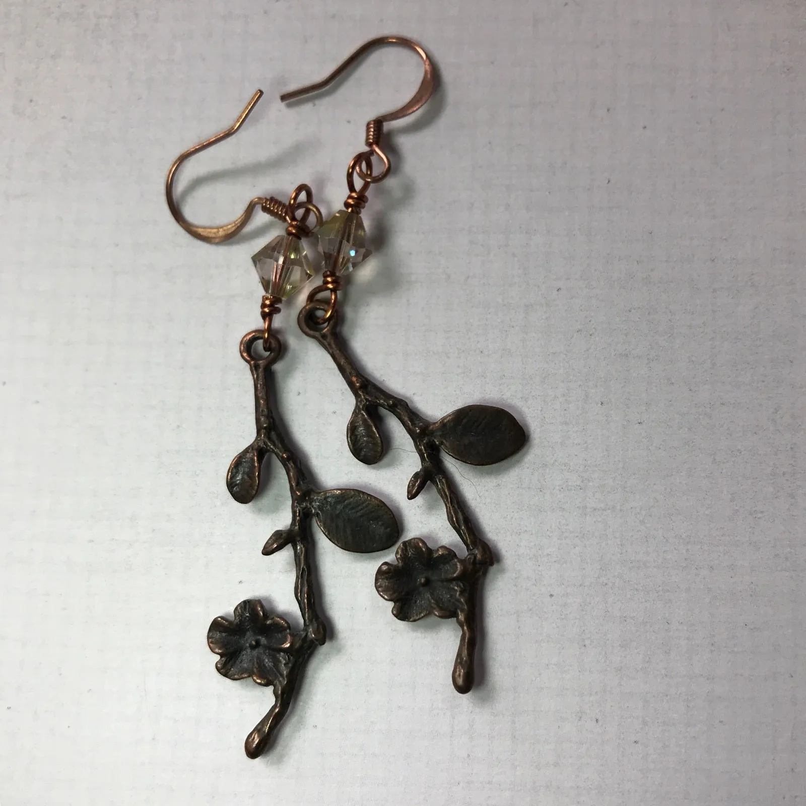 Personal collection: copper flowers