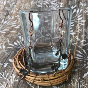 Personal collection: copper flowers