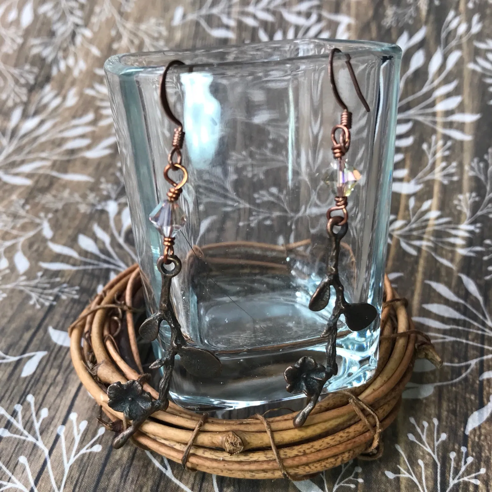 Personal collection: copper flowers