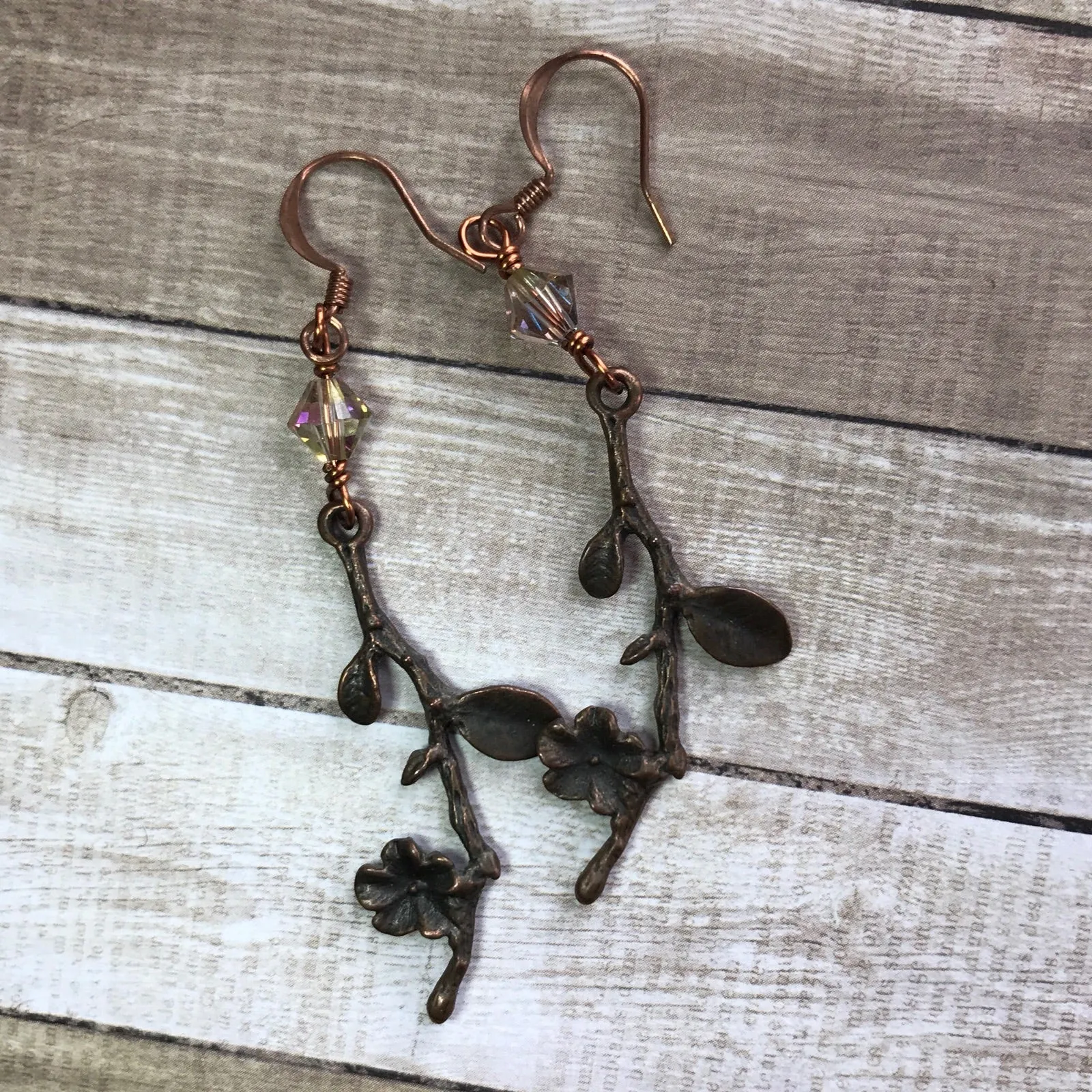 Personal collection: copper flowers