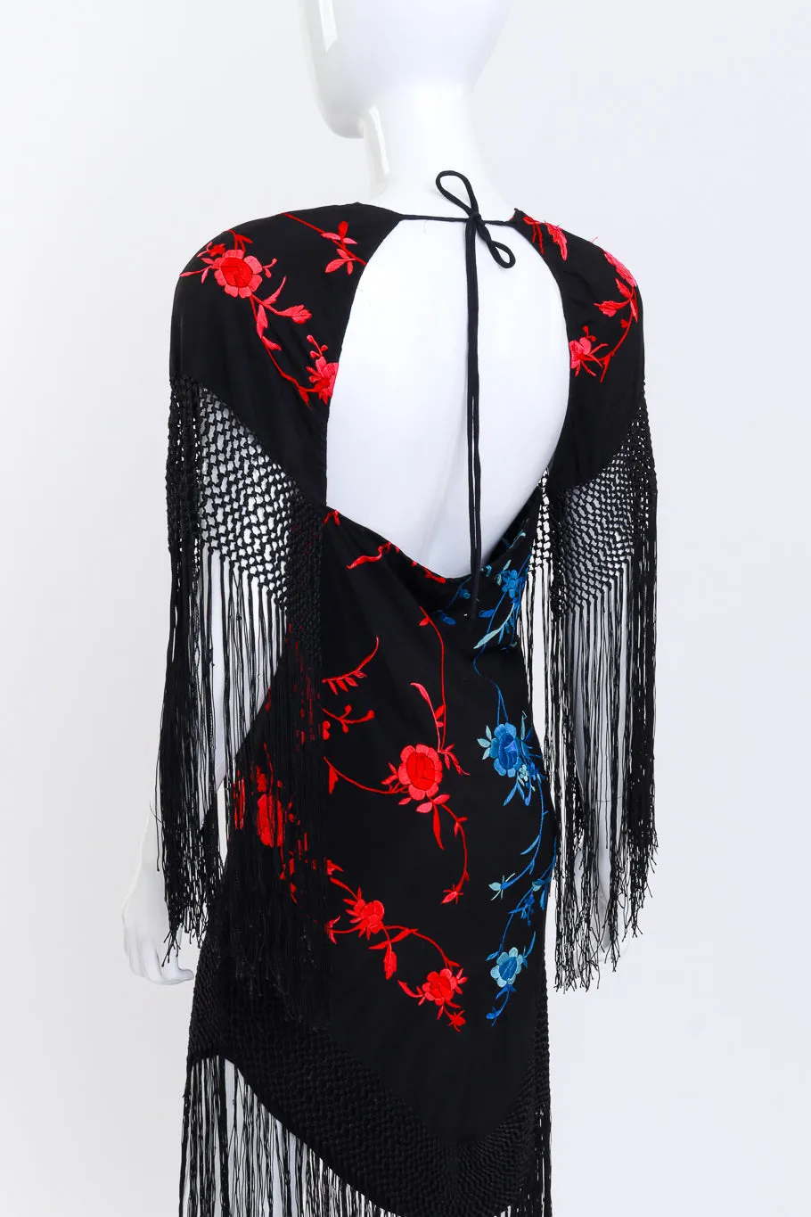 Piano Shawl Fringe Dress