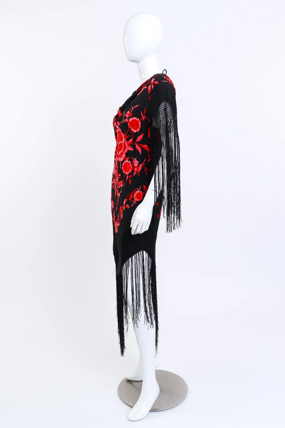 Piano Shawl Fringe Dress