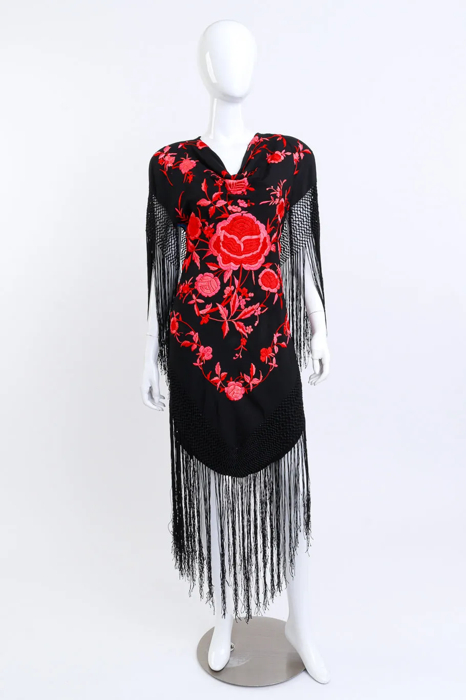 Piano Shawl Fringe Dress